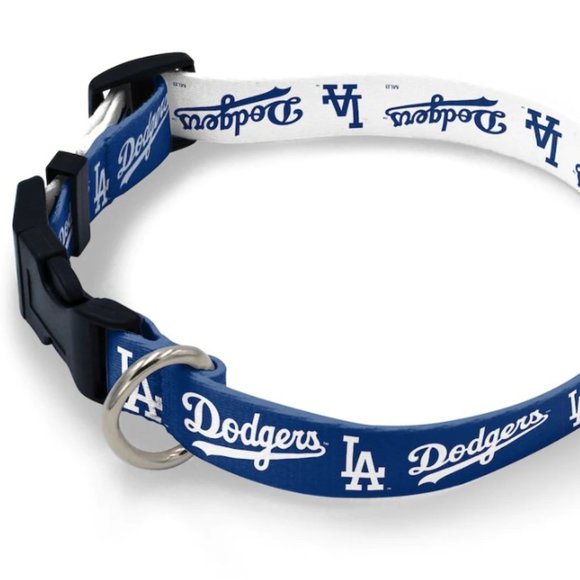 Los Angeles Dodgers Pet Collar and Leash - Picture 1 of 2